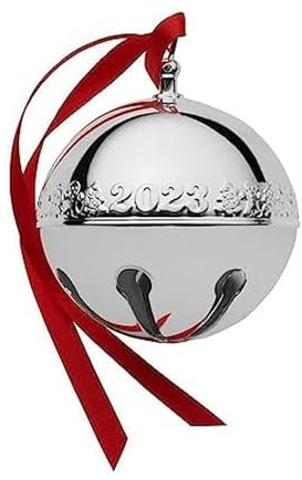 Wallace 2023 Silver Plated Sleigh Bell Ornament, 53rd Edition