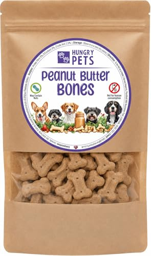 Mini Peanut Butter Bones Dog Treat, Peanut Butter, 200g