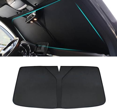Passend für BMW 3er E90 2005-2012, Auto-Windschutzscheiben-Sonnenschutz, Sonnenschutz für Windschutzscheibe, Sonnenschutz für Auto-Windschutzscheibe, Autozubehör