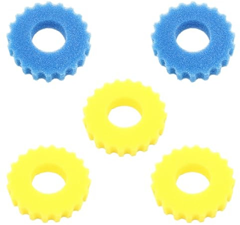 DeWangTradeDD - Lote de 5 unidades CPF/CPA-10000 para filtro de estanque exterior compatible con SunSun Pond Filter Sponges High Efficiency Filter Sponge Easy to Replace Pond Filter Foam Filter Media