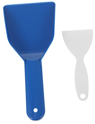 Parliky 2 Palas para Quitar Hielo de Congelador Material PP Resistentes y Seguras para Limpiar y Descongelar Frigoríficos y Congeladores de Forma Práctica