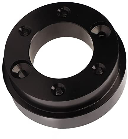 Sorandy 70 -mm -Lenkradadapterplatte, Autolenkradadapterplatte, Lenkrad -Hub -Adapter, die mit 13 14 -Zoll -Lenkrad Kompatibel Ist