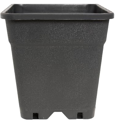 Generisch 5 x Pflanztopf in Verschiedene Größen Anzucht Töpfe Grow viereckig Kübel (7 L / 20 x 20 x 25 cm)