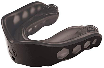 Shock Doctor Gel-Max-Mundschutz für Schutz beim Sport, bequemes dreilagiges Design in Größen für Kinder und Erwachsene