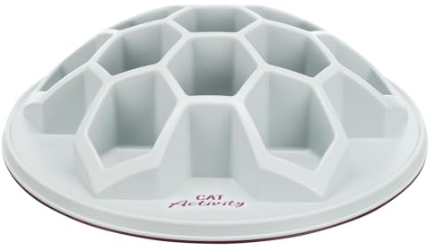 TRIXIE Slow Feeder Hive XXL, Cat Bowl, Cat Food Plate, Pet Feeding Bowl