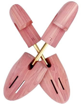 MOLOGART Shoe Tree for Men Cedar Shoe Trees Adjustable Shoe Trees for Sneakers or Boots