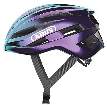 ABUS Rennradhelm StormChaser ACE - leichter Fahrradhelm für Radrennen, Gravelbike-Touren und Cyclocross - für Damen und Herren - Größe S, Violett