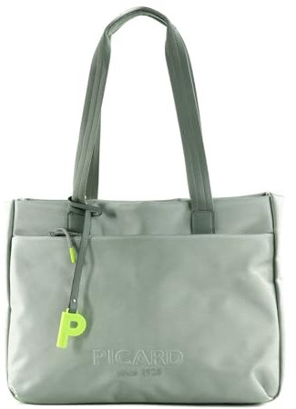Picard Shopper Lucky ONE für Damen aus Nylon in der Farbe Silber, Maße: 9,5x42x29 cm, 32454U9017