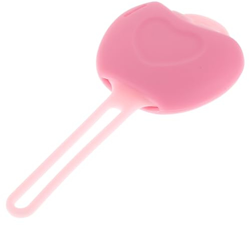 TOGEVAL Porta Pennelli per Labbra in Silicone Compatto con Coperchio, Custodia da Viaggio Ultra Mini per 3 Pennelli da Borsetta, Organizer Protettivo Anti-polvere per Truccatrici, Donne