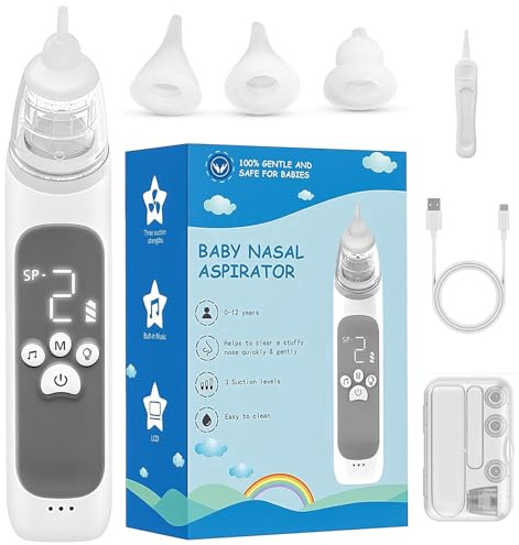 DEUKNICE Aspirador nasal eléctrico para bebé