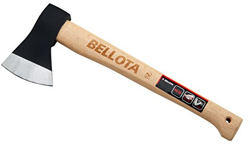 Bellota 8130500N - Hacha (vizcaína), Tamaño 400 x 95 mm, Color Negro / Madera