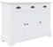 vidaXL Kiefer Sideboard MDF Kommode Anrichte Mehrzweckschrank Beistellschrank
