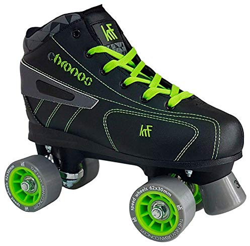 KRF Chronos New Wheels Patín Hockey Negro Y Verde
