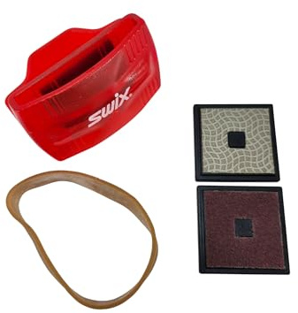 Swix Unisex-Erwachsene Pocket Edger Kit Kantenschärfer, Rot/Ausflug, einfarbig (Getaway Solids), Hand Held