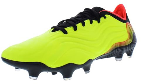 adidas Copa Sense.1 Firm Ground Cleats Unisex Fu ball, Team Solar Gelb-Solar-Rot-Kern Schwarz, 42 EU