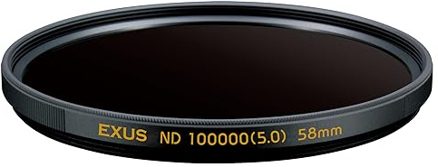 Marumi EXUS 58mm ND100000 MC Optical Glass Filter Neutral Density 16.5 Stop ND 100000 Made in Japan