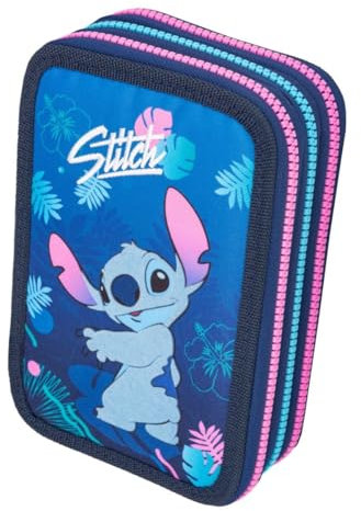 Coolpack F067780, Mäppchen JUMPER 3 Disney Stitch, Multicolor