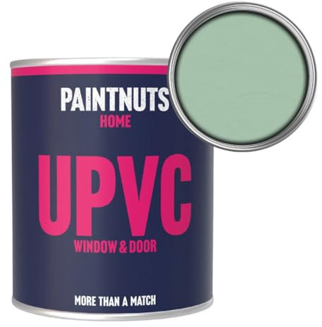 PaintNuts UPVC Window & Door Paint - NCS-3010-G10Y - CHARTWELL GREEN Matt 250ml Tin