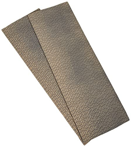 FALLER 170804 - Dekorplatte „Naturstein Quader“, Grau