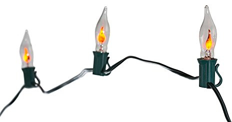 Kurt Adler 10-Light Flicker Flame Light Set