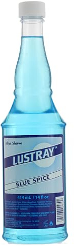 Clubman Lustray Blue Spice After Shave Lotion, 14 fl oz