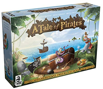 Asmodee CRCD0014 A Tale of Pirates, Brettspiel, Deutsch
