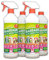 Barrage aux Insectes W2000 - Lot de 4x1L avec 2 Vaporisateurs - Stoppe tous les Insectes Volants et rampants - Jusqu'à 6 Mois de Protection