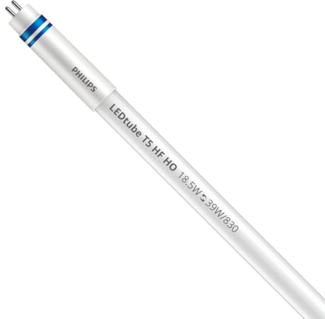 Philips LED Röhre T5 Master Instantfit (HF) High Output 18,5 W 2600 lm – 830 Warmweiß | 85 cm – dimmbar – entspricht 39 W