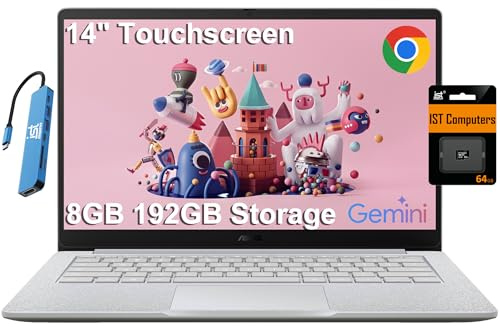 ASUS Chromebook Flip CR1 2-in-1 Laptop (29,5 cm (11,6 Zoll) Touchscreen, Intel Celeron N5100, 4 GB RAM, 160 GB Speicher, robust, wasserdicht für Studenten und Zuhause