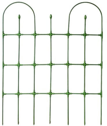 Enrejado para plantas trepadoras – Soporte de jardín resistente, estructura de metal ajustable para plantas trepadoras, vertical para exteriores, crecimiento estable de rosas, enredaderas, ce