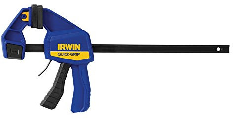 IRWINQUICK-GRIPOne-Handed Bar Clamp, Medium-Duty, 12, 1964718