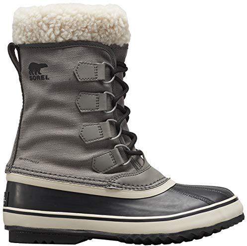 Sorel Winter Carnival Boot WP, Stivali da Neve Impermeabili, Donna, Quarry/Black 2023/2024, 38 EU