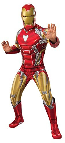 Rubies Official Avengers Endgame Iron Man, Deluxe Adult Mens Costume - Size X-Large Halloween
