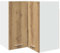 vidaXL Armario Colgante de Esquina “Lyon” Madera Roble Artisan