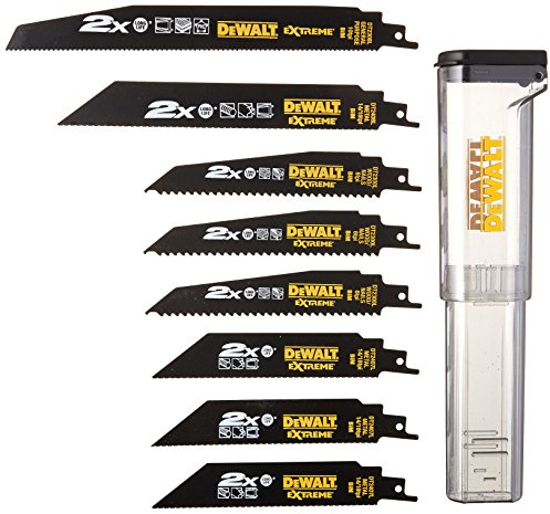 DeWalt DT2443L-QZ Saebelsaegeblatt-Set 8-tlg.