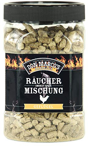 Don Marco's Smokey Spice rökelseblandningar fjäderfä i 450 g burk, rökelseblandning