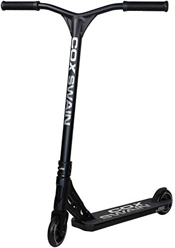 Cox Swain Aluminium Stunt Scooter V-120 Pro mit 110mm Rollen ABEC9 Lager ALU Rollen Heavy Quality!, Colour: Anthracite