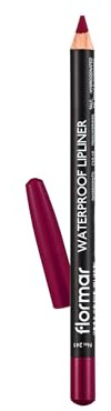 Flormar Waterproof Lipliner – Matita Labbra Lunga Durata per Contorno Preciso – Texture Cremosa Anti-Sbavature – Per Tutti i Toni di Pelle – Matita Labbra Naturale Lunga Tenuta, 241 Sour Cherry