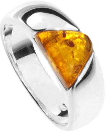 Ring - Asta - Silber 925/000 mit Bernstein
