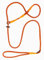 Sunset Orange Handy Halter Figure of 8 Training Lead (8mm Country 114cm / 45)