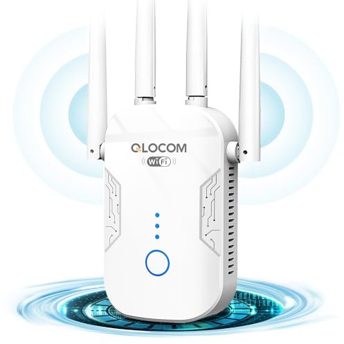 QLOCOM 1200M Repetidor WiFi Amplificador de WiFi para el Hogar Extensor ghslbhuywvhjs