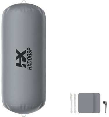 HXDOGSP Inflatable Boat Fender for Docking: 3.3FT Heavy Duty Boat Bumpers for Dock - Large Boat Fenders for Fishing Boats/Jet Skis/Yacht/Pontoon Boat