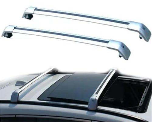 2 Barras Techo para para Corolla Estate 5 Puertas 2019+ Barras Laterales Aluminio Rieles Transversales Portaequipajes