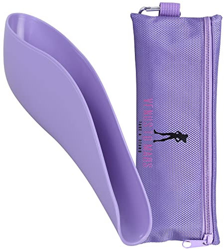 VENUS TO MARS Urinal für Frauen | Uriniergerät für Frauen | Uriniertrichter für Camping – Auto – Reisen – Festivals – Porta-Töpfchen – Outdoor-Aktivitäten (lila)