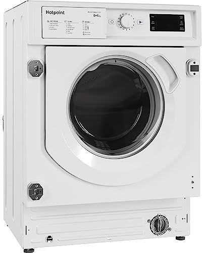 Hotpoint 8kg Wash 6kg Dry Integrated Washer Dryer With Quiet Inverter Motor