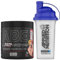 Applied Nutrition Bundle ABE Pre Workout 375g + 700ml Protein Shaker | All Black Everything Pre Workout Powder, Energy & Physical Performance with Creatine, Beta Alanine (Baddy Berry)