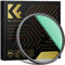 K&F Concept Nano-X Filtro Polarizador CPL Reflex Ultra Baja HD Vidrio Óptico HD con 28 Capas Revestimiento Nano para Objetivo 58mm(Serie Nano-X)