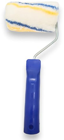 Super Mundo - Rodillo de Pintura Antigota 11 cm, 4, Mango Ergonómico, Ideal para la Decoración del Hogar (99969)