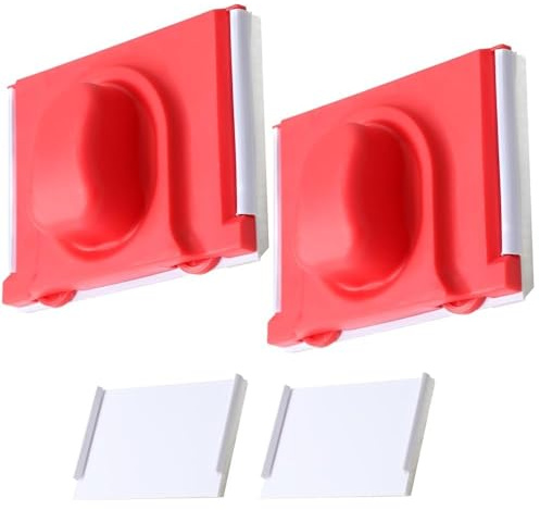 2 Pack Paint Edger Tool for Cutting in Tools for Painting, Professional Paint Edge Trimmer with Replacement Paint Edger Pads, Multifunctional Latex Painting Flat Edger Paints Pads for Ceilings Walls