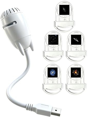 projektorlampa | USB-plugg belysning dimbar projektor – söt lampa – för kontor sovsal barn flickor pojke sovrum vardagsrum | Lampa för barnkammare för sovsal hem barn flickor pojke sovrum vardagsrum kontor